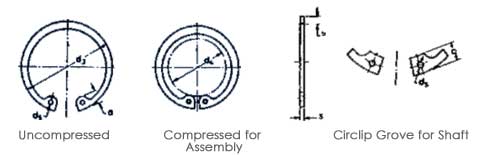 Internal Circlip Heavy Series