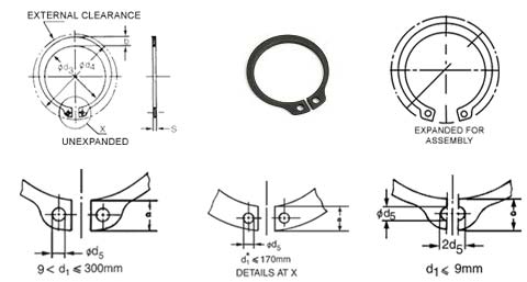 External Circlip Light Series