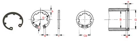 k type circlip