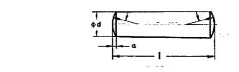 Tapper dowel pins